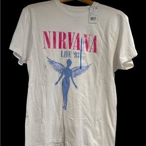 Nirvana Live ‘93 Short Sleeve T-shirt Large NWT